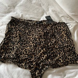 Volcom leopard shorts